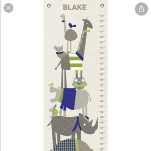 Kids Personalized Growth Chart (Blake)